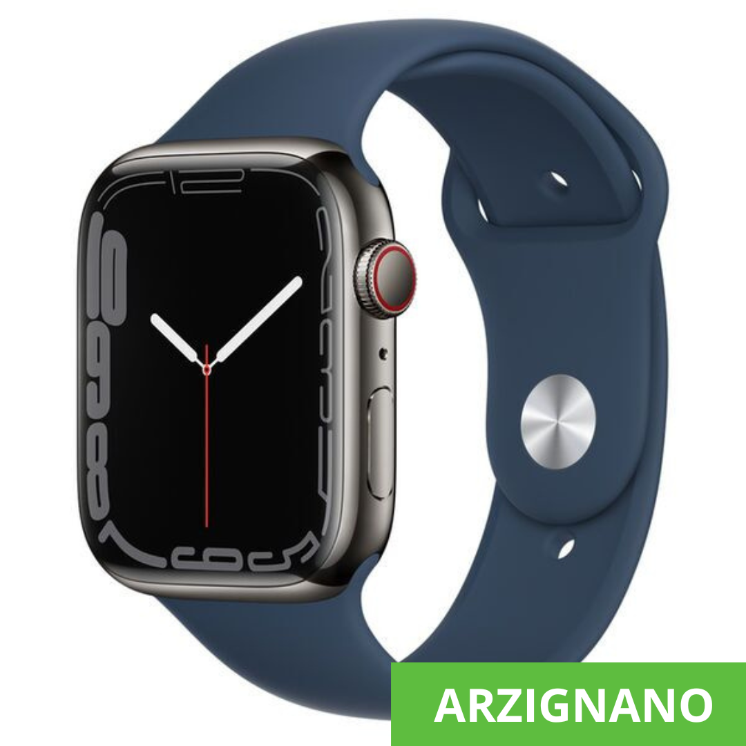 #1093 Apple Watch 7 45mm Black GPS+LTE
