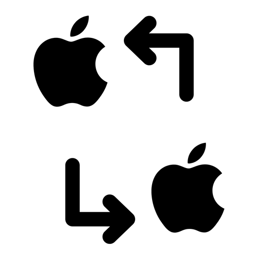 passaggio dati iOS