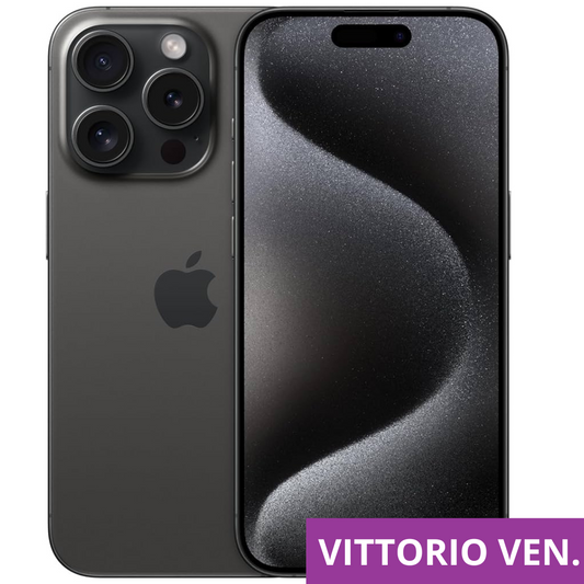 iPhone 15 Pro Max 256gb 🔋100% Titanio Nero #1602